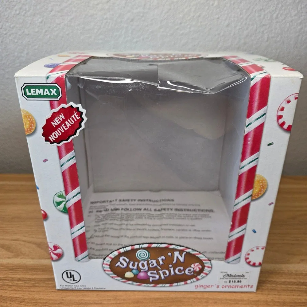 Lemax Sugar N Spice Ginger's Ornaments Retired Christmas Village 2005 With Box